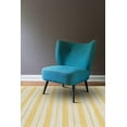 thumbnail image 2 of Granberg Eco-Friendly PET Rug, Outdoor, Sun Yellow 4ft x 6ft Accent Rug, 2 of 4