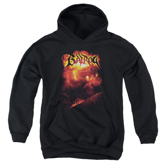 Lor - Balrog - Youth Hooded Sweatshirt - Medium