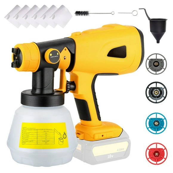Paint sprayer,20v Max Battery Paint Sprayer Container Interior And Sprayer Dewalt Ryobi Max Battery Handheld With 1000ml Container Buzhi 1000ml Container Interior Handheld Paint Mewmewcat