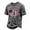Dark Gray, variant on Men 911 25th Memorial Shirts American Flag Print V Neck Short Sleeve Tops Never Forget 911 Graphic Shirts,American Flag Patriotic T-Shirts