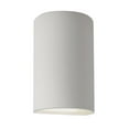 thumbnail image 1 of Justice Design CER-0945W-ANTS-LED1-1000 Ambiance - Small Cylinder Open Top & Bottom Outdoor Wall Sconce Antique Silver LED Choose Your Options, 1 of 7
