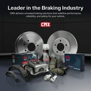 CMX Rear Brake Drum (1 Piece Only) 8-9662 for Car Dodge Dakota Durango - piece only) Left or Right Side (Driver Passenger)