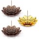 thumbnail image 1 of Porta incienso de loto CHAO 3 piezas con recolector de cenizas, 1 of 5