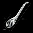 thumbnail image 6 of Grandest Birch Heat-resistant Colander Fine Workmanship Stainless Steel Long Handle Multi-use Baking Caviar Spoon for Kitchen Smoo, 6 of 8