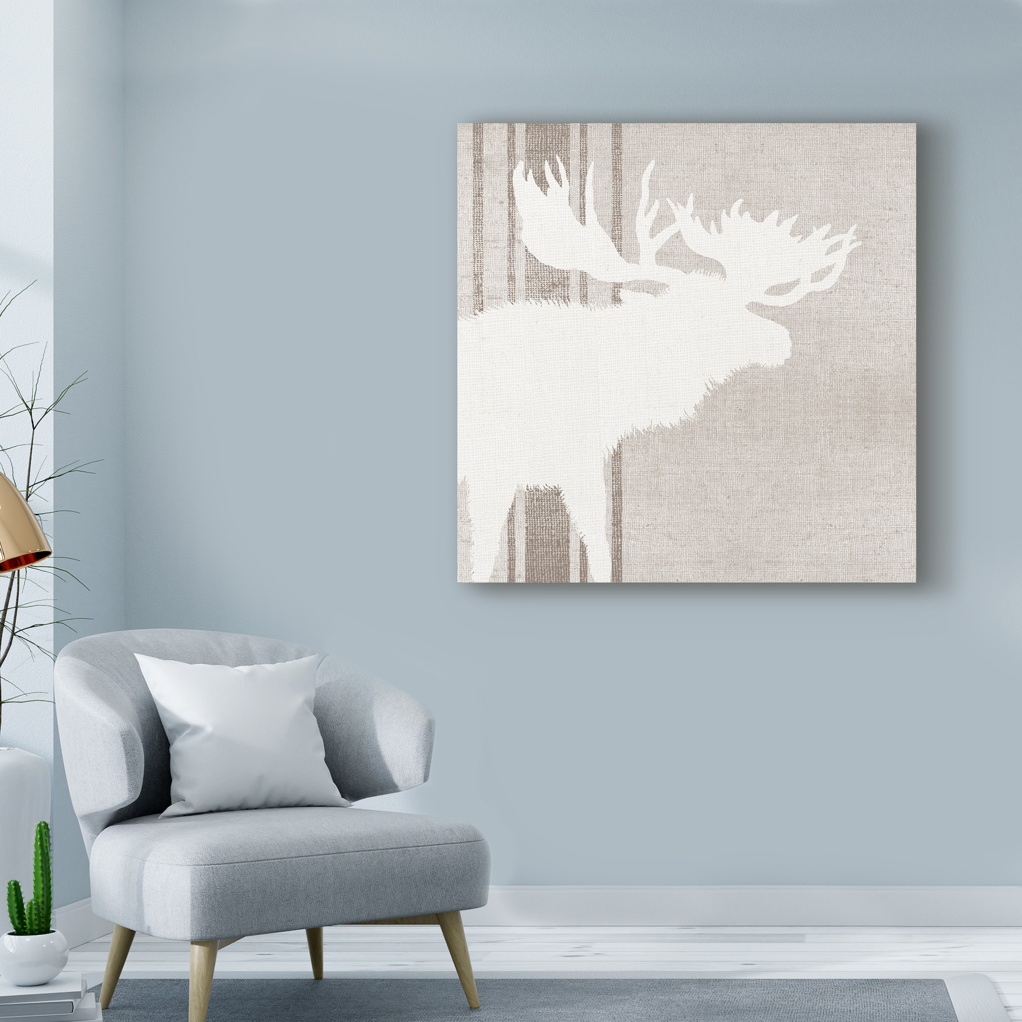 Trademark Fine Art 'Woodland Animal III' Canvas Art by Wild Apple Portfolio