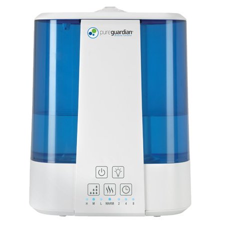 PureGuardian Humidifier Cool and Warm Mist Ultrasonic Top Fill, 2 Gallon H5225WCA