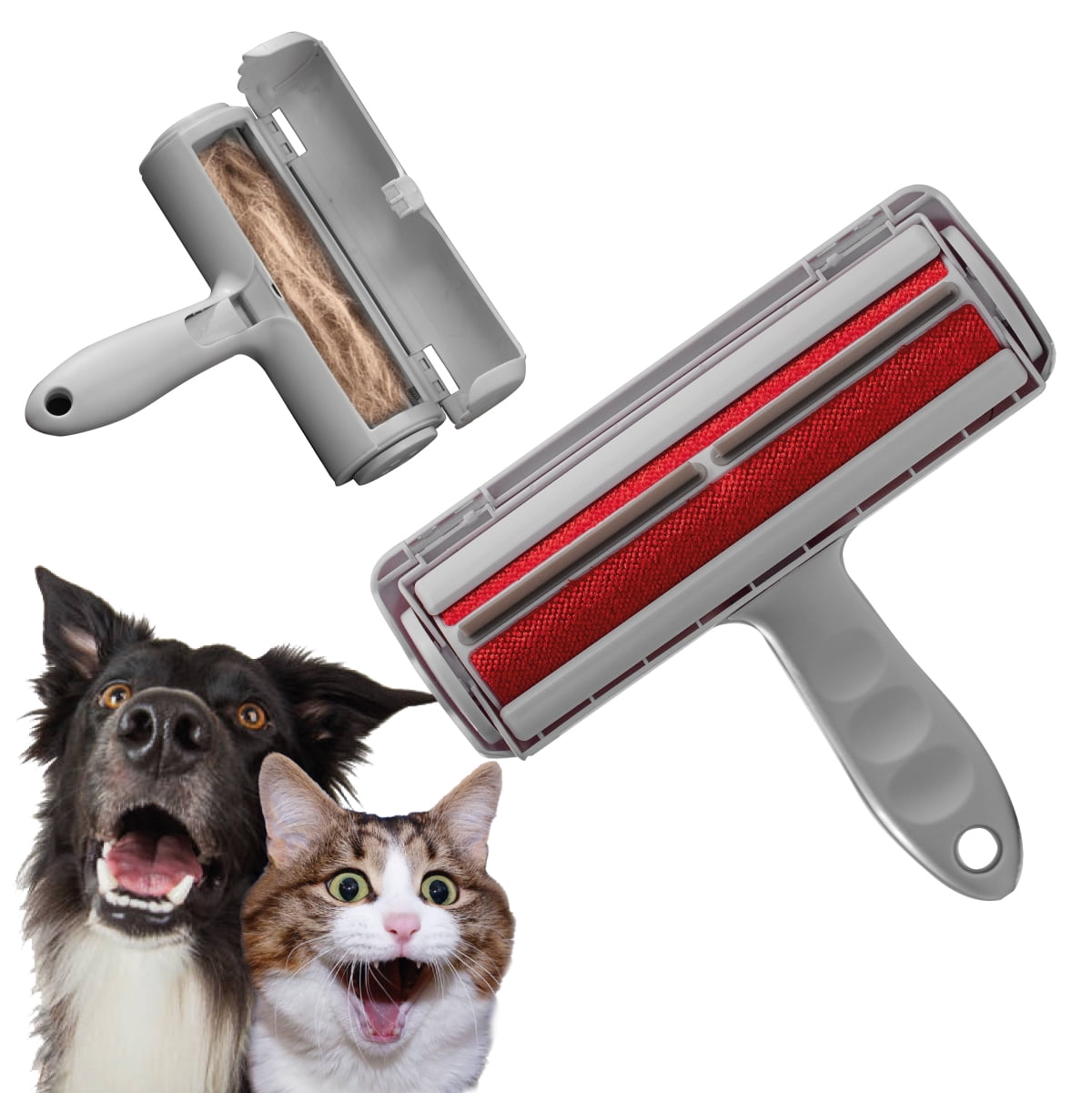1Pc Pet Dog Cat Cleaning Brush Foam Carpet Hair Fur Remover Cleaner Brushes 