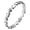 Silver Plated, variant on Women's Stainless Steel Continuous Heart Shape Stackable Rings Thin High‑Polish Band Tiny Delicate Jewelry, Perfect for Stacking Rose Gold Size 10