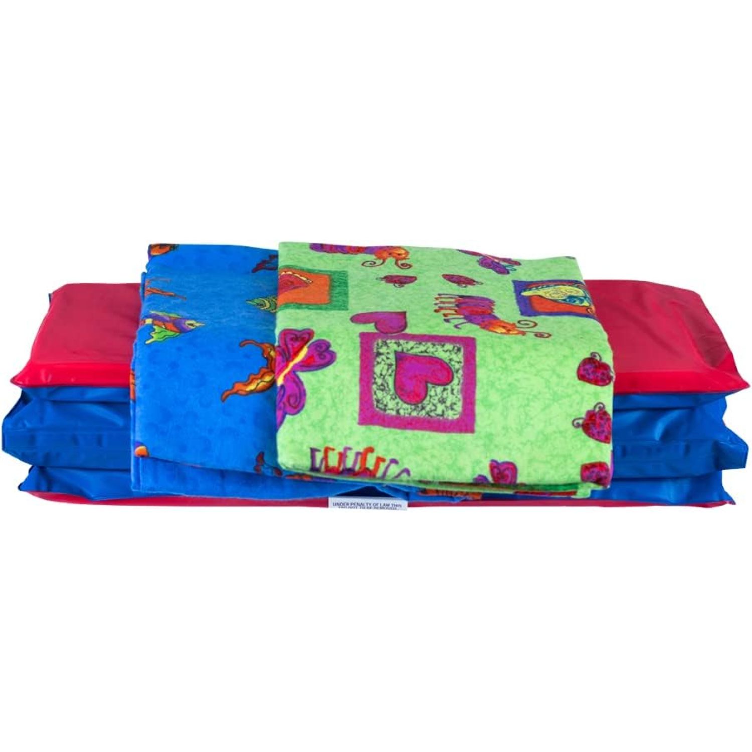 Dexusay 1" Basic 2 Sheets Bundle Full Nap Mat and Washable Covers