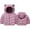 Purple, variant on Baby Puffer Jacket Boys Girls Cute Bear Ears Down Hooded Coat Zipper Warm Padded Jackets Long Sleeve Soft And Comfort Windproof Snowsuit Fall And Winter Outdoor Clothes