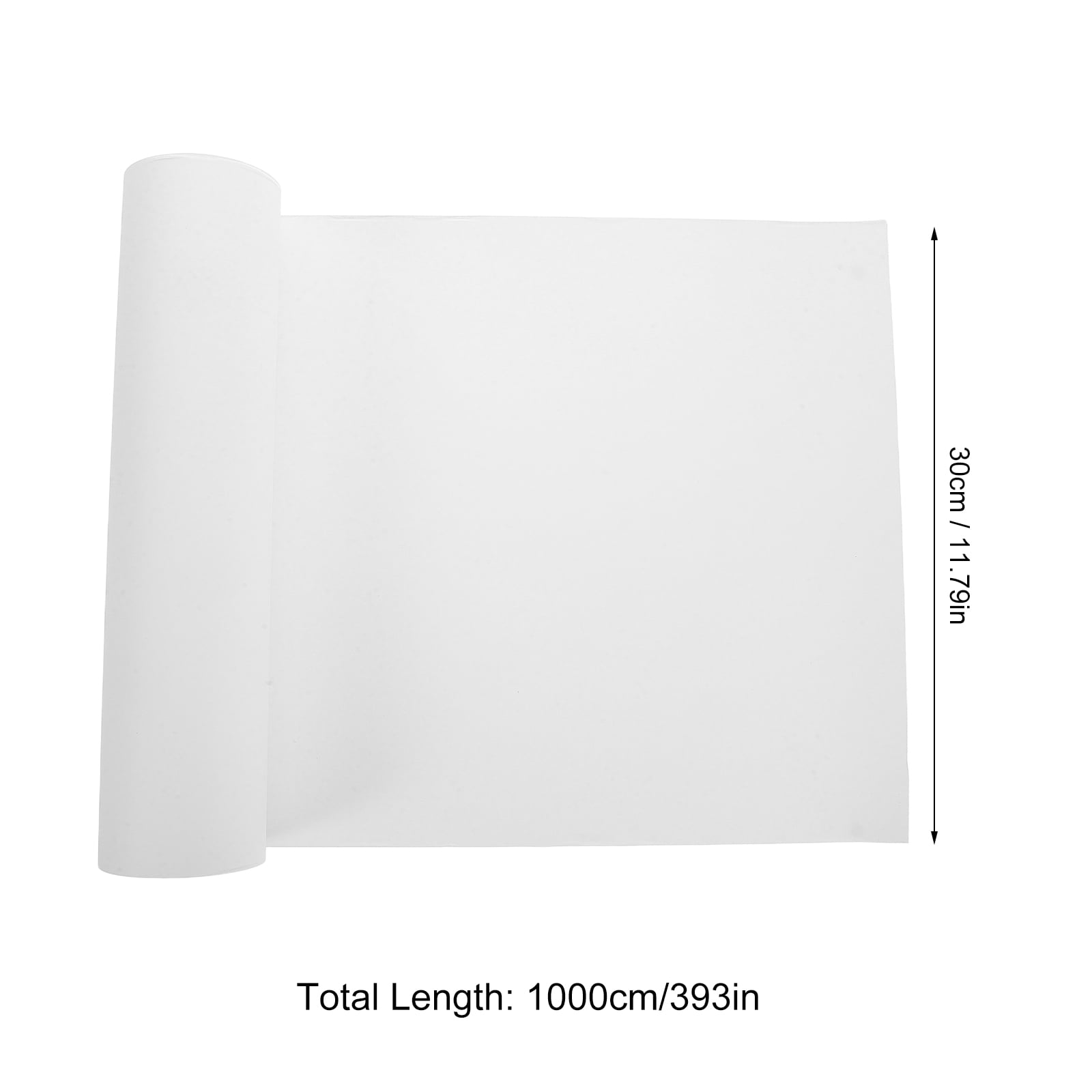 unbranded Large White Paper Roll For Drawing Kids Art Roll Preschool Craft Paper Thick Sketch Paper Roll For Painting For School And Home Use