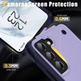 thumbnail image 3 of Samsung Galaxy S21 5G Case Military Shockproof Kickstand Cell Phone Cover Protective with Upgrade Hard PC & Premium Soft TPU Kickstand for Galaxy S21 6.2 inch Purple, 3 of 7