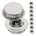 thumbnail image 5 of Raindrops 10pcs Barn Door Handle Recessed Cabinet Door Finger Pull Garage Door Handle Pull, 5 of 8