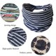 thumbnail image 5 of Diademas bohemias, bandas para el cabello con patrón de rayas de leopardo, elástico suave (3 piezas) A, 5 of 5