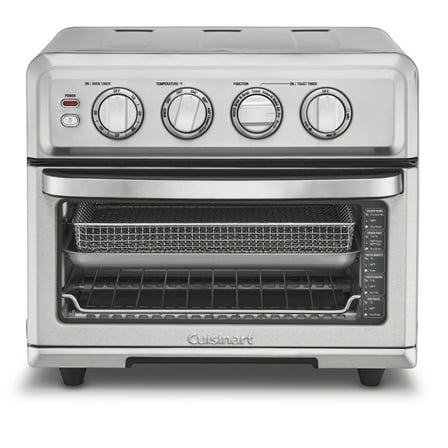 Cuisinart Airfryer Toaster Oven with Grill, Stainless, TOA-70NAS