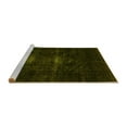 thumbnail image 2 of Ahgly Company Machine Washable Indoor Square Persian Yellow Bohemian Area Rugs, 5' Square, 2 of 4