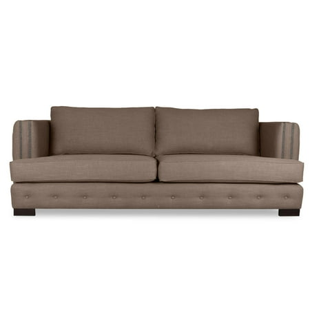South Cone Home Jousier Linen Tufted Sofa
