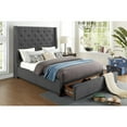 thumbnail image 5 of Lexicon Fairbon Asian Hardwood Full Bed in Gray, 5 of 5