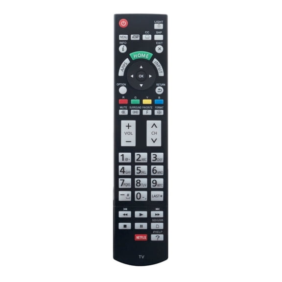 N2QAYB000862 Replace Remote for Panasonic TV TC-P55VT60 TC-P65ST60 TC-P60ST60