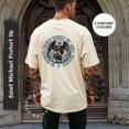 thumbnail image 1 of Saint Michael Archangel Warrior Christian Faith T Shirt, 1 of 4