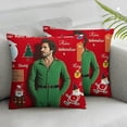 thumbnail image 3 of nygtbtfer  Buddy The Elf Collage Red Background Home Decorative Throw Pillow Cases Sofa Couch Cushion Throw Pillow Covers  18x18in, 3 of 7