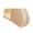 Beige, variant on Womens Underwear Women's Low Waist Nice Buttocks Peach Buttocks Belly-up Pants Slim Pants