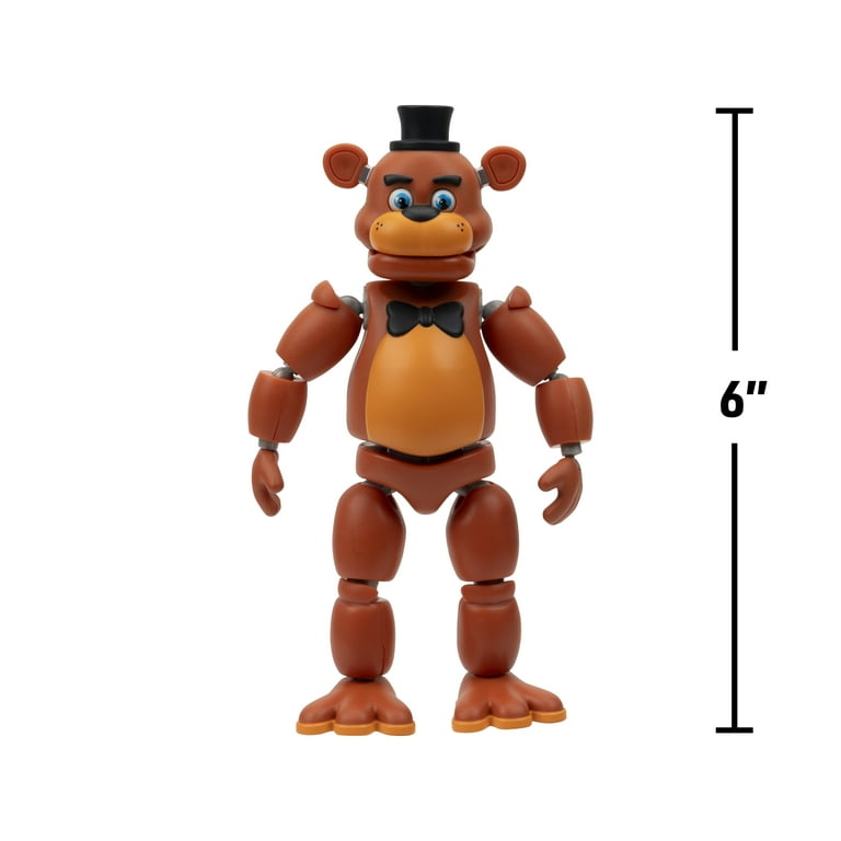 Five Nights at Freddy's -Endo-1 with Classic 6 inch Freddy Parts, Withered Freddy Parts Action Figure