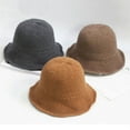 thumbnail image 3 of CoCopeaunt Fisherman’S Hat lady Autumn And Winter Basin Hat Wool Blend Knit Hat Keep Warm Korean Wool Hat Japanese Fashion, 3 of 6