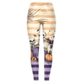 thumbnail image 7 of mgoYE Halloween Sweat Pants Women High Waisted Stretchy Soft Holiday Patterned Tights Workout Yoga Pants Women Legging Size M, 7 of 7