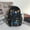 Black, variant on Large Capacity Fashion Outdoor Casual Graffiti Backpack