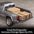 thumbnail image 2 of Towallmark Universal Truck Bed Extender, Retractable Aluminum Hitch Mount 59"-69" Fits Ford F-150, Silverado, RAM, Tundra, Titan & Sierra, 2 of 7