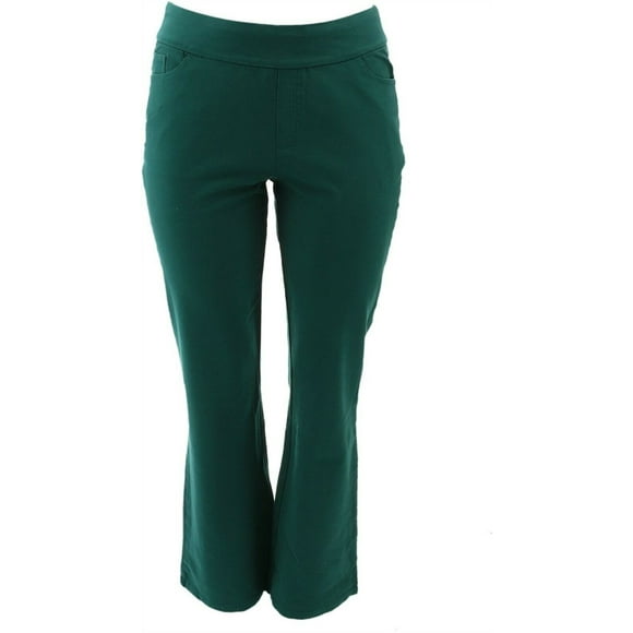 Jeans Légèrement Évasés en Tricot Confortable pour Femmes A309729
