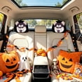 thumbnail image 6 of Homellea Husky Dog Car Headrest Covers, 9.84 Inch Double-Sided Printed Stretch Fabric Seat Head Rest Protectors for Cars, Trucks, SUVs, Interior Decor and Auto Accessories Set, 6 of 7