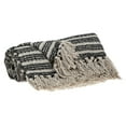 thumbnail image 4 of Parkland Collection  52 x 67 in. Ada Casual Woven Handloom Throw - Beige, 4 of 5
