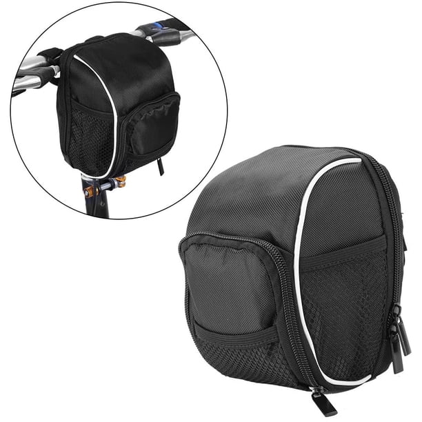 Panier Pliable Pour Guidon De Vélo – Amovible, Matériau PP Résistant, Facile à Fixer – Noir, 31,5 X 22,5 X 20,5 Cm