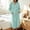 Green, variant on Women's Solid Terry Fleece Hooded Wrap Bath Robe Long Sleeve Midi House Robe with Self‑Tie Belt Dual Patch Pockets for Lounging