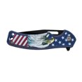 thumbnail image 3 of Camillus American Pie Pocket Knife Set 2.57" Drop Point 3Cr13 Black Blade Nylon Handle American Flag, 3 of 6