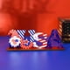 thumbnail image 5 of Decoraciones del Día de la Independencia, adornos de madera rojos y azules, decoraciones de banderas, manualidades para fiestas., 5 of 5