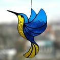 thumbnail image 3 of Glass window hangings, birdie outdoor interior decoration kitchen window, gift, 3 of 5