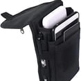 thumbnail image 1 of Bolsa para teléfono, funda para teléfono celular, funda con tapa, pequeña, monedero, estuche de transporte, tela Oxford, clip para cinturón, 1 of 8
