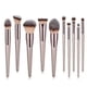 thumbnail image 1 of 10-pack professional makeup brushes, makeup set - Rosé pink, 1 of 1