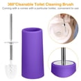 thumbnail image 4 of Imountek 6 Pieces Bathroom Accessories Set, Soap Dispenser, Toothbrush Holder, Tumbler, Soap Dish, Toilet Brush with Holder, Trash Can, 4 of 7