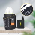thumbnail image 4 of 1x Portable Baby Bottle Warmer Heater USB Car Charger Travel Cup Milk Thermostat, 4 of 19