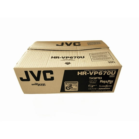 JVC HR-VP670U Pro-Cision Hi-Fi VCR