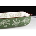 thumbnail image 3 of European Style Double Ear Ceramic Plate Tableware Household Tray Baking Baking Tray Bowl Home Large Soup Plate, 3 of 5