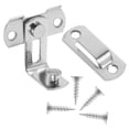 thumbnail image 4 of HINTRMENT 2pcs Right Angle Hasp Lock Stainless Steel Security Fastening 90 Degree Angle for Room Doors, 4 of 8