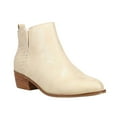 thumbnail image 2 of Corkys Womens Half N Half Metallic Round Toe  Ankle Boots, 2 of 5