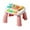 Pink, variant on Vaveren Baby Activity Learning Table Toys Music Learning Table for Age 3 4 5 6 Girls Gray
