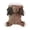 Brown, variant on Pet Dog Cat Soft Winter Fleece Jumpsuit, Warm Snug Four-Legged Comfortable Coat, Cozy Snowsuit for All Breeds Cold Weather Outdoor Fun Brown L