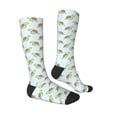 thumbnail image 3 of Balery Cartoon Sea Turtle Printed Novelty Socks Men's Women's Crew Socks Sports Socks Knee High Socks Cotton Socks Quirky and Cool Socks, 3 of 9